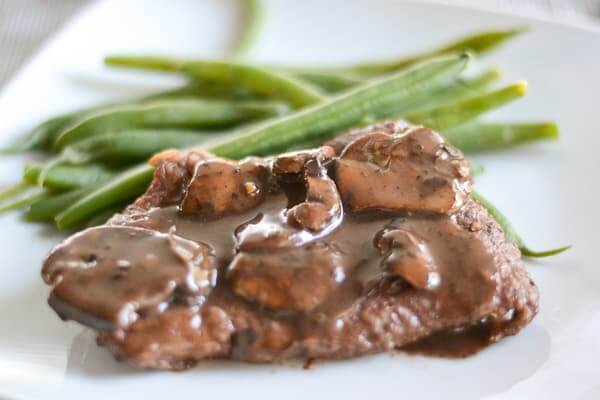 Beef-Steak-With-Mushroom-Sauce