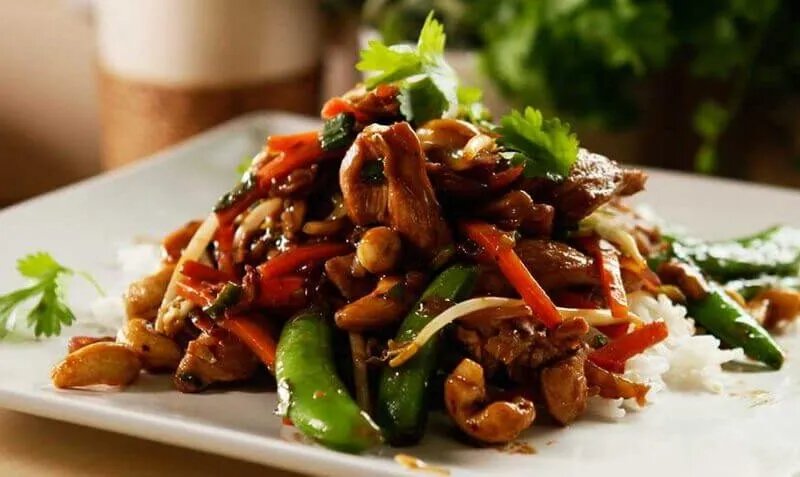 Best Thai oyster sauce chicken stir fry