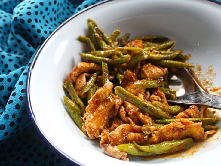 Thai Green Beans And Chicken Recipe